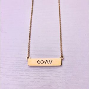God is Greater then Highs & Lows Necklace